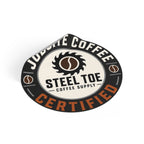 Jobsite certified round sticker