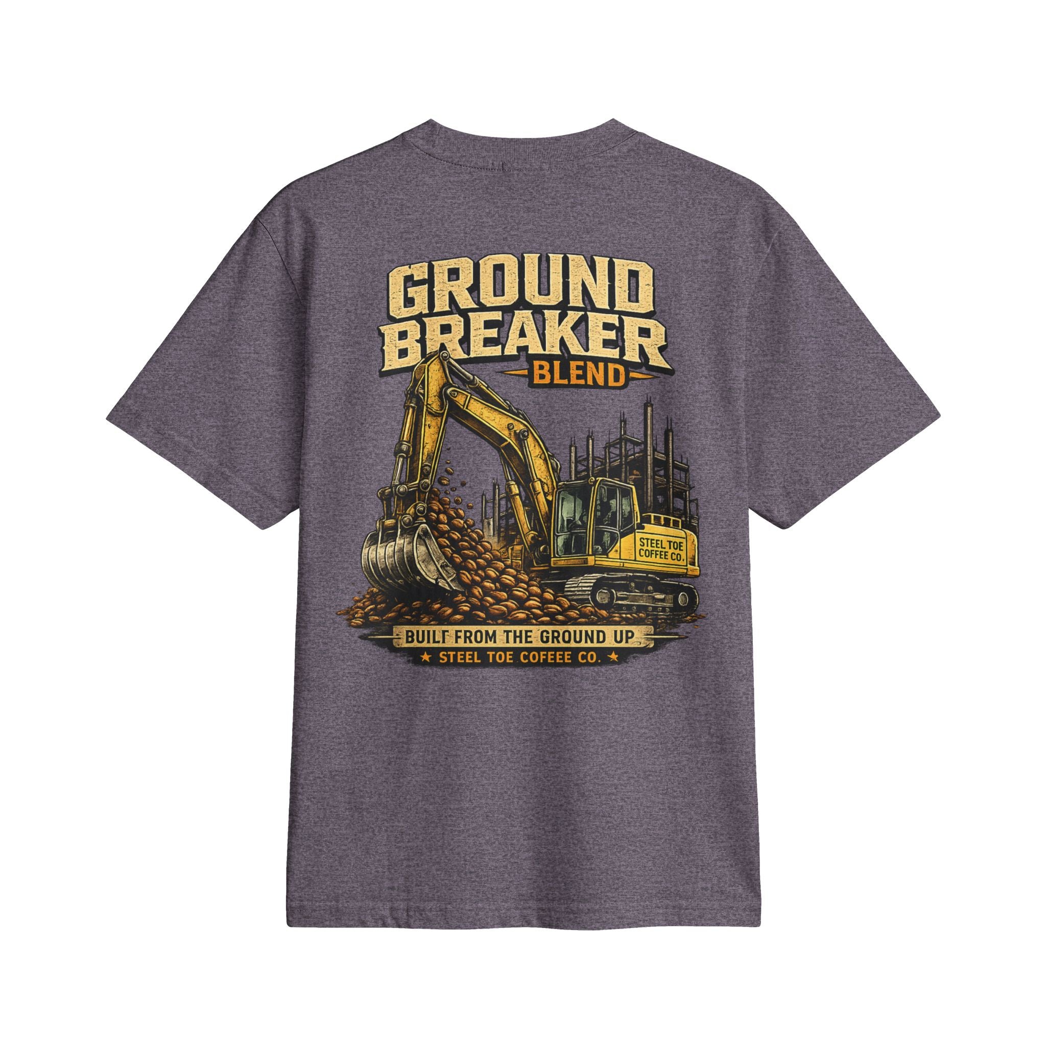 Ground Breaker Blend Excavator Tee – Construction Worker Gift Shirt