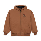 CornerStone® Men's Duck Cloth Hooded Work Jacket (Embroidery)