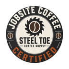 Jobsite certified round sticker