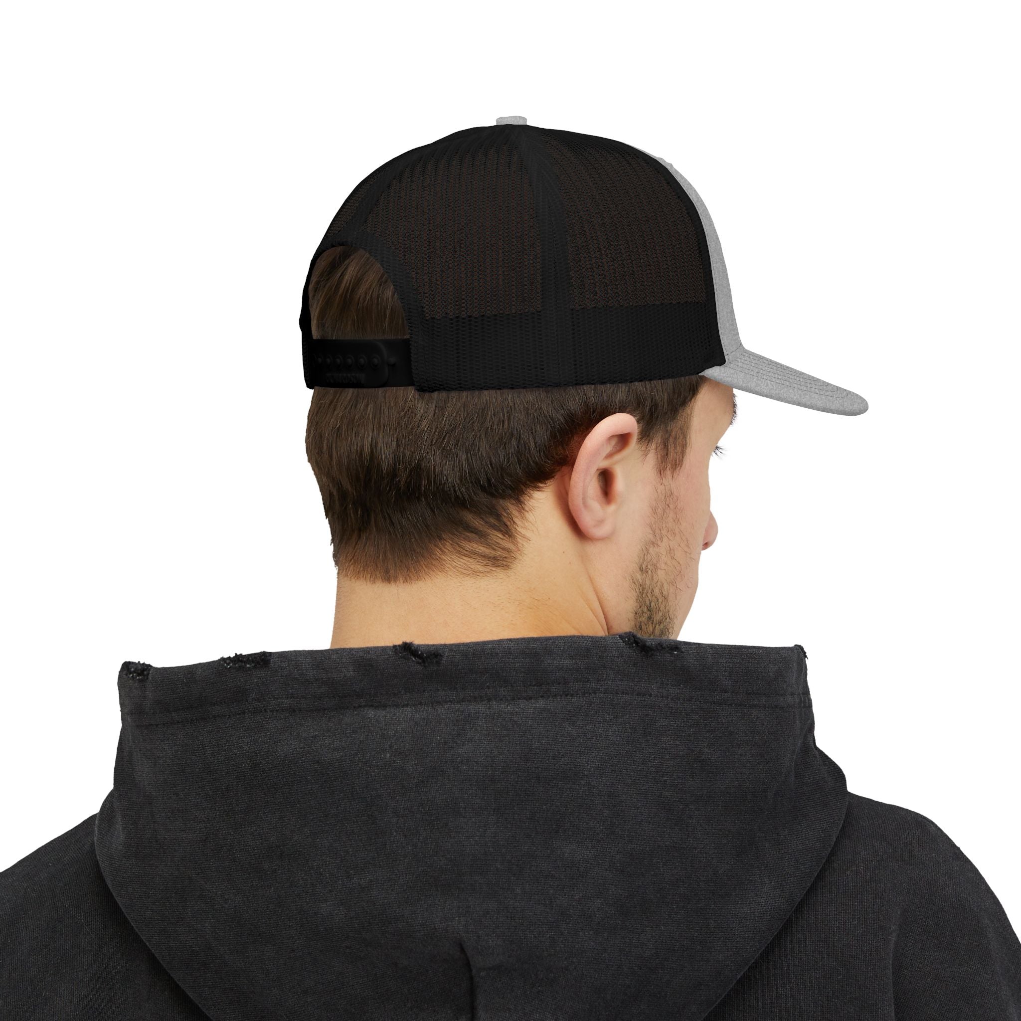 Steel Toe Coffee Supply Trucker Cap — Vintage Logo Snapback Hat
