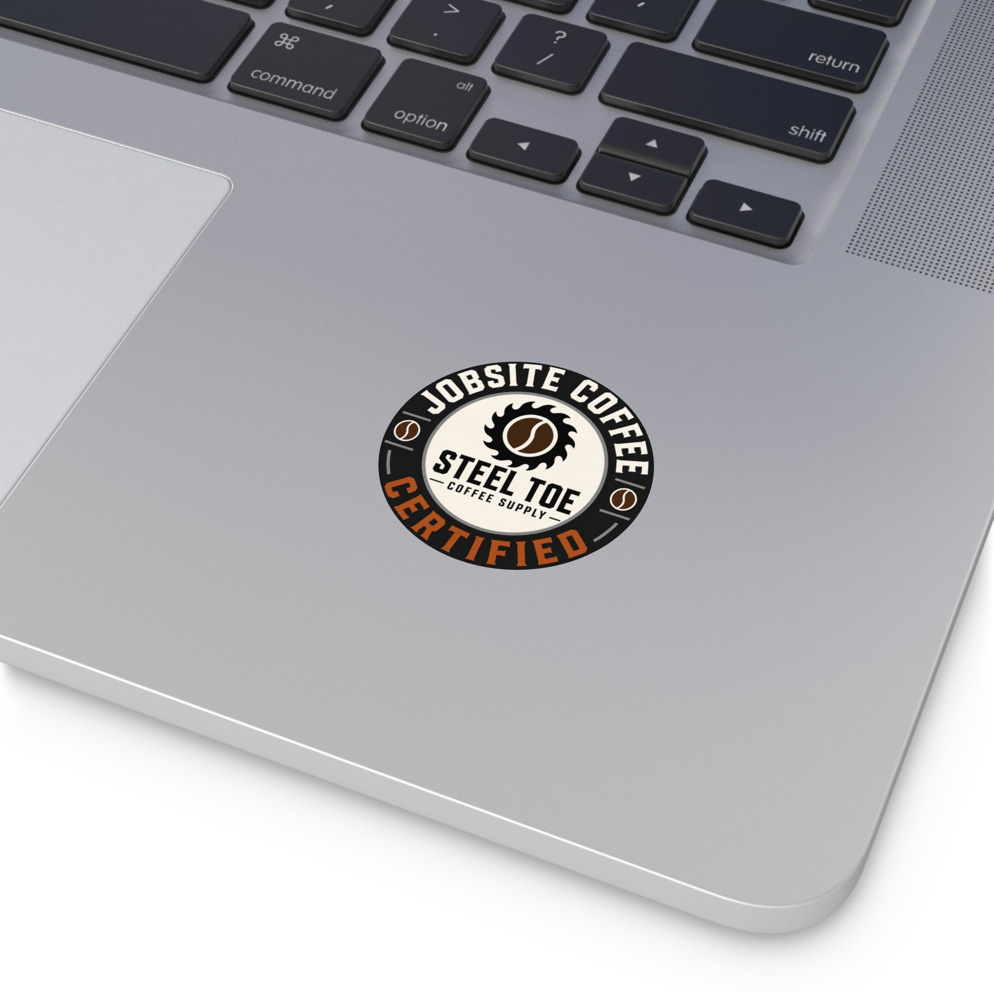 Jobsite certified round sticker