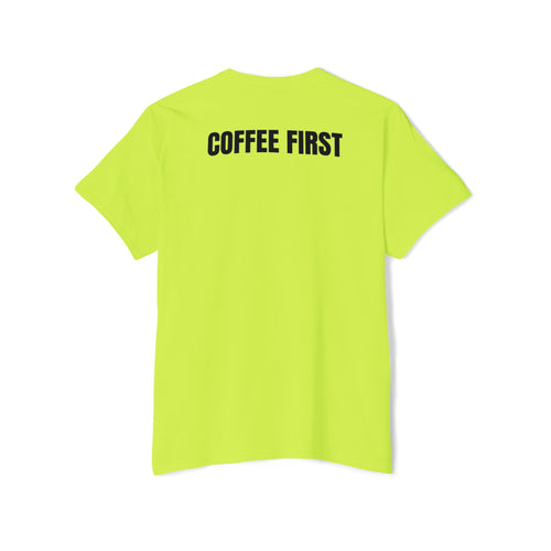 Coffee First Safety Tee