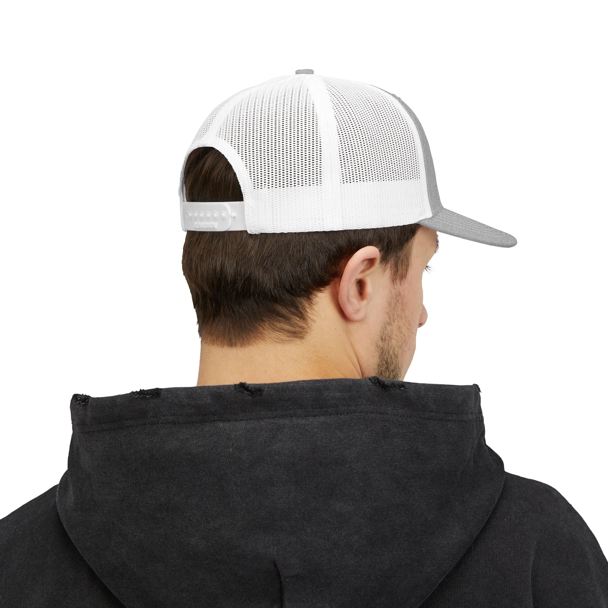 Steel Toe Coffee Supply Trucker Cap — Vintage Logo Snapback Hat